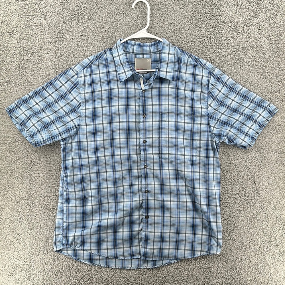 Hollister Short Sleeve Button-Up Shirt‎ Men's Sz XL